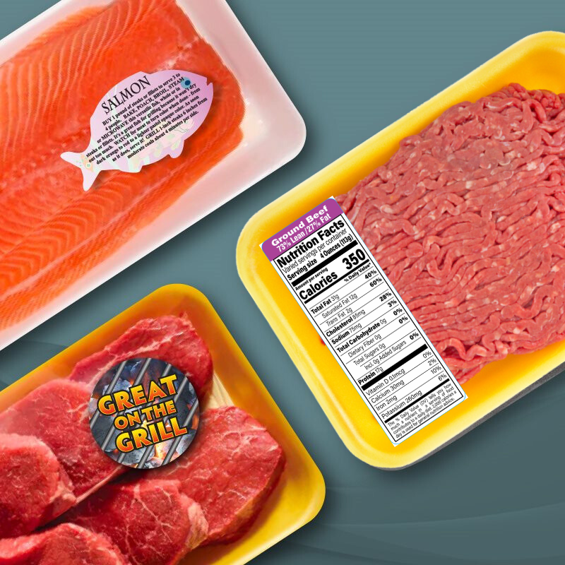 Meat and Seafood Labels