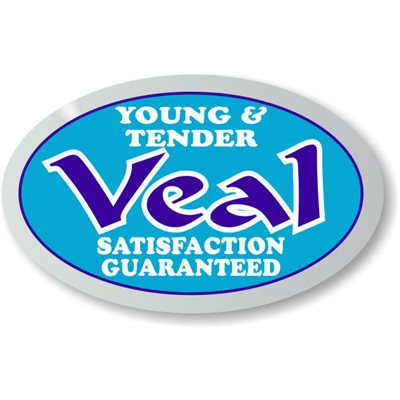 Veal (Young & Tender) Label