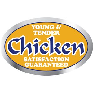 Chicken (Young & Tender) Label