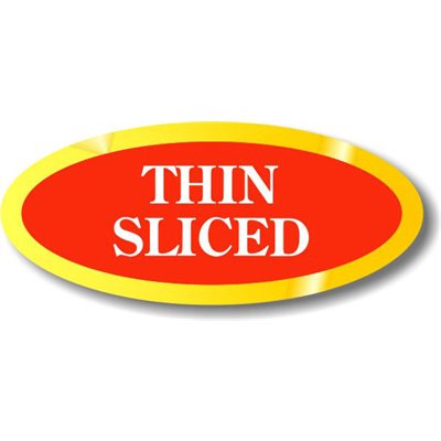 Thin Sliced Label