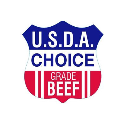 USDA Choice Grade Beef Label