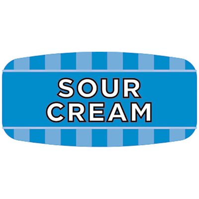 Sour Cream Label