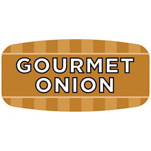 Gourmet Onion Label
