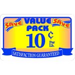 Value Pack / Save 10¢ per lb Label