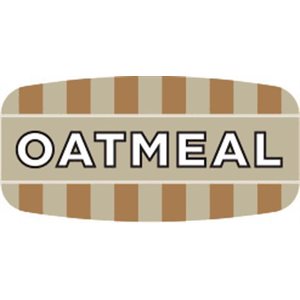 Oatmeal Label