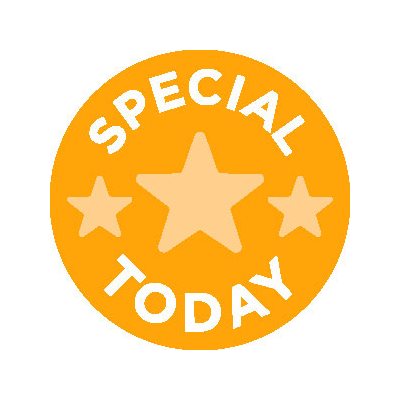 Special Today (icon) Label