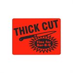 Thick Cut - Fine for Bar-B-Q Label