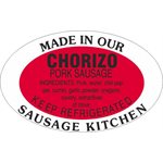 Chorizo Pork Sausage / Made in Our..Kitchen Label
