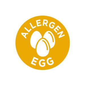 Allergen Egg (icon) Label