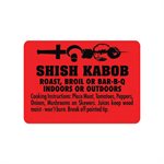 Shish Kabob (w / instructions) Label