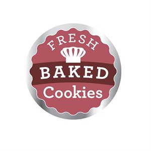 Fresh Baked Cookies Label
