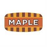 Maple Mini Flavor Label