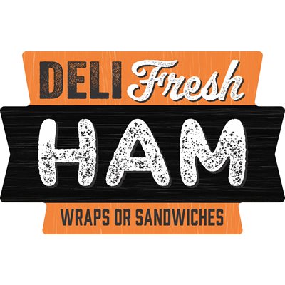 Deli Fresh Ham (wrap / sandwich) Label