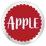 Apple Flavor Label