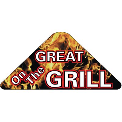Great on the Grill Label
