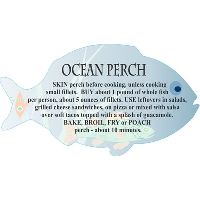 Ocean Perch Label
