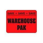Warehouse Pak - Save Save Save Label