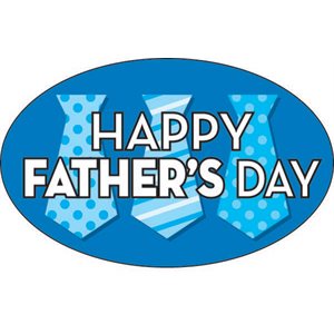 Happy Father's Day Label