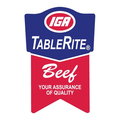 IGA TableRite Beef Label
