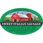 Sweet Italian Sausage (w / Witt's) Label