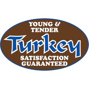 Turkey (Young & Tender) Label
