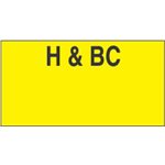 Monarch 1110 Series H & BC (Health & Beauty) Label