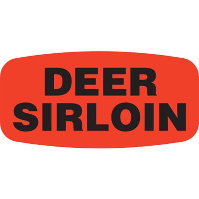 Deer Sirloin Label