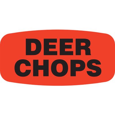 Deer Chops Label