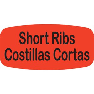Short Ribs - Costillas Cortas Label