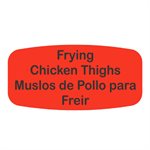 Frying Chicken Thighs / Muslos de Pollo para Freir Label