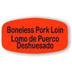 Boneless Pork Loin / Lomo de Puerco Deshuesado Label