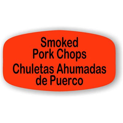 Smoked Pork Chops / Chuletas Ahumadas de Puerco Label