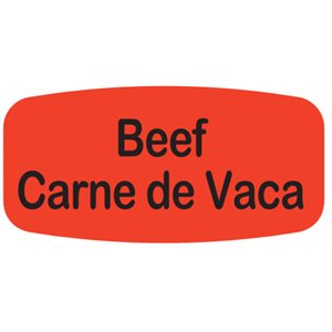 Beef / Carne de Vaca Label
