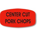 Center Cut Pork Chops Label