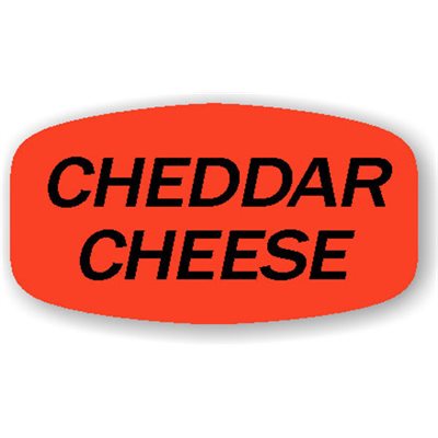 Cheddar Cheese Label