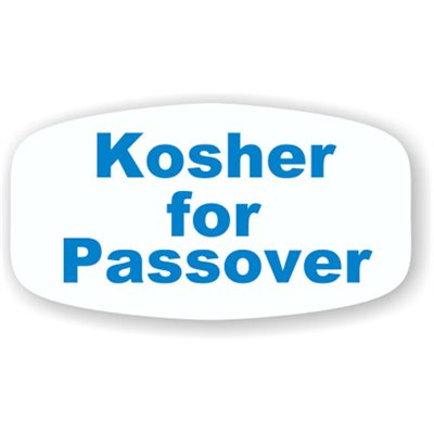 Kosher For Passover Label