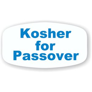 Kosher For Passover Label