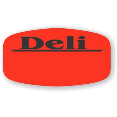 Deli (write on) Label