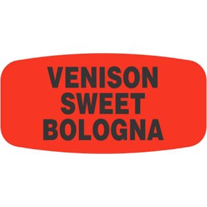 Venison Sweet Bologna Label