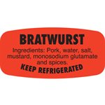 Bratwurst (w / ing) Label
