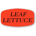 Leaf Lettuce Label