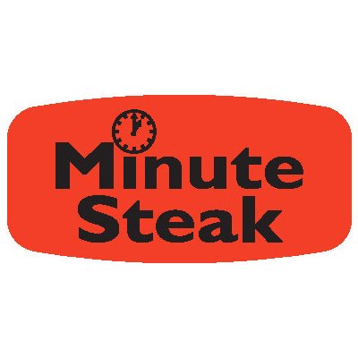 Minute Steak Label