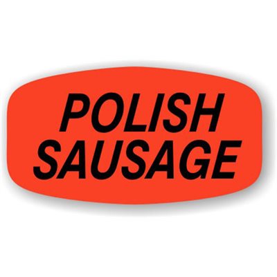 Polish Sausage Label