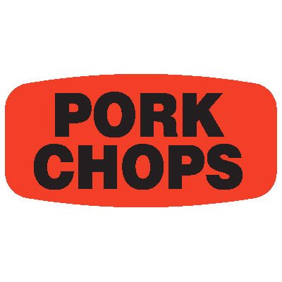Pork Chops Label