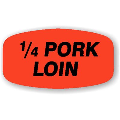 1 / 4 Pork Loin Label