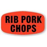Rib Pork Chops Label