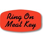 Ring on Meat Key Label