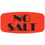 No Salt Label