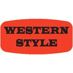 Western Style Label