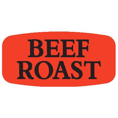 Beef Roast Label